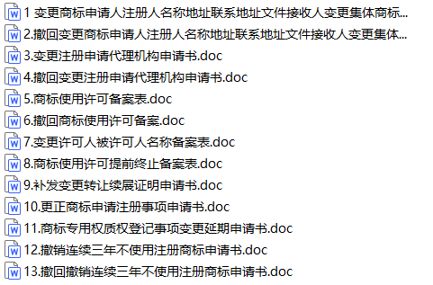 7月24日起正式启用！商标局修订12个商标业务申请书式