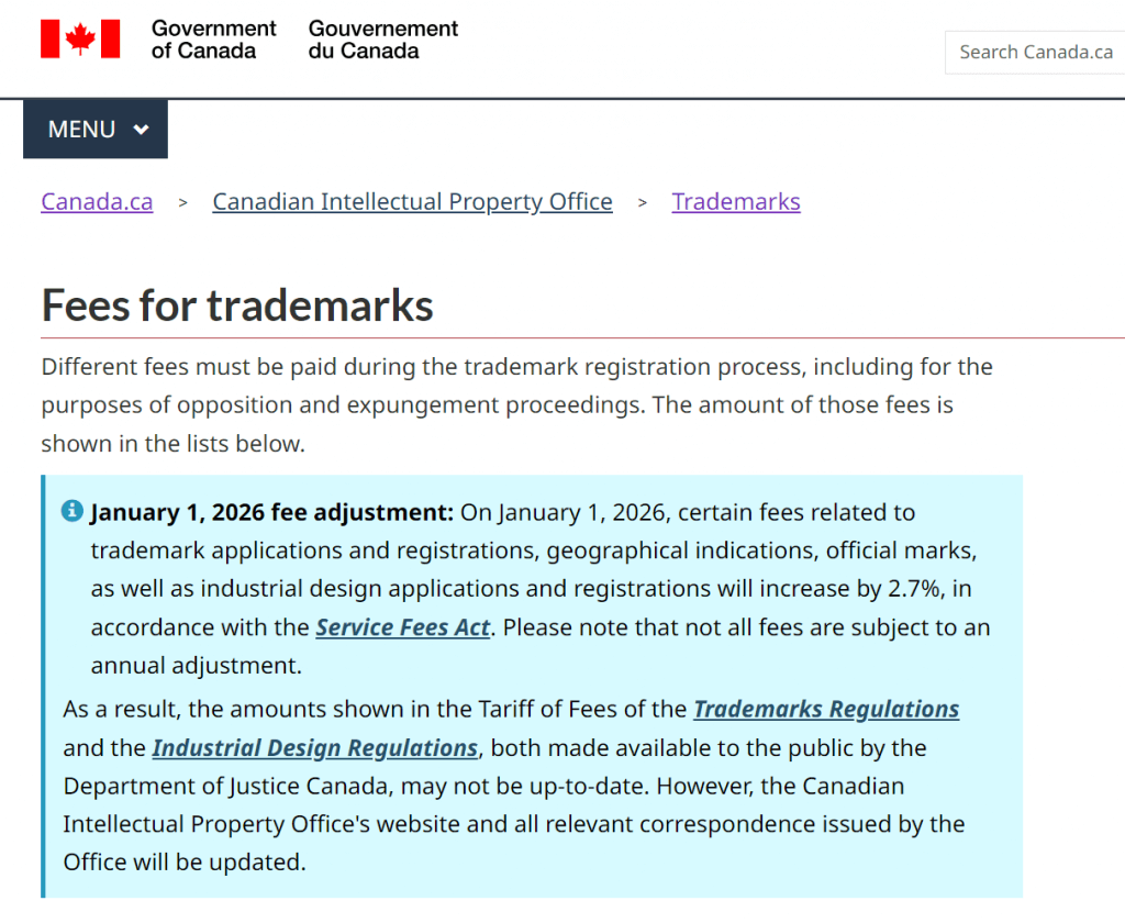注意：加拿大官费将于2026年1月1日再次上调